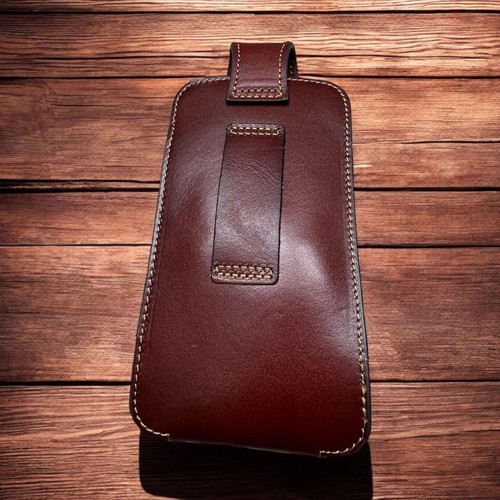 7" HORSE FLORAL POUCH BELT LOOP & CLIP HOLSTER WESTRN LEATHER UNIVERSAL #EH12850 - Picture 20 of 33