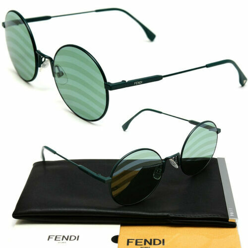 FENDI NWT $495 FF0248/S 1EDXR MATT GEEN TURQUOISE WAVES FENDI NWT $495 FF0248/S 1EDXR MATT GEEN TURQUOISE WAVES