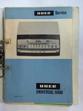 Uher-Werke, München (Hrsg.): Sammlung von ca. 12 Werkstatt-Service ...