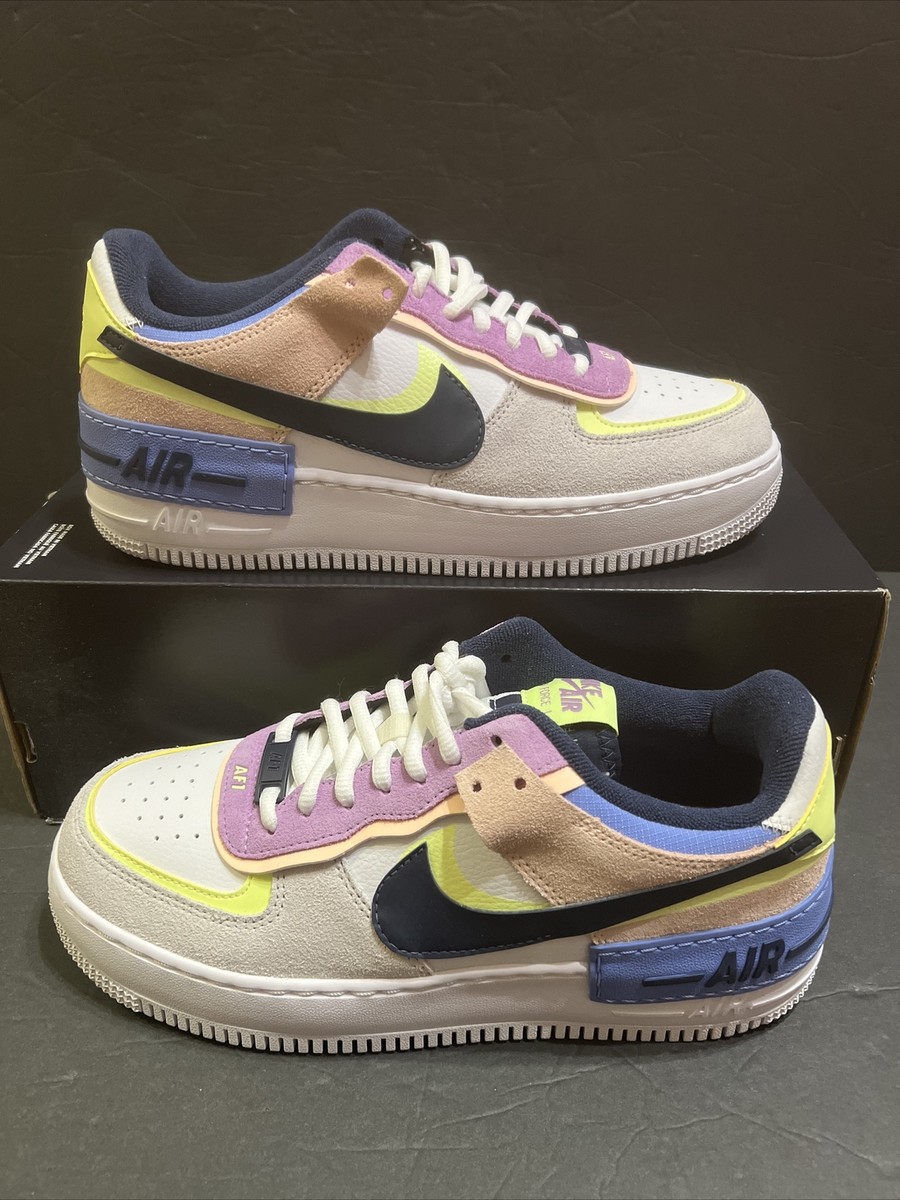 nike air force 1 shadow photon dust royal pulse