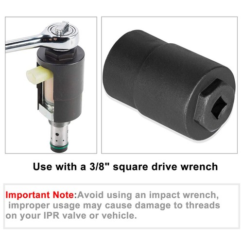IPR Valve Socket Removal Tool w/ Seal Kit for 03-10 Ford 6.0L Powerstroke F250 - Picture 5 of 10