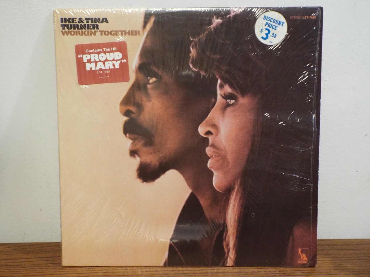IKE & TINA TURNER WORKIN' TOGETHER RHYTHM & BLUES 1971 LP VINYL