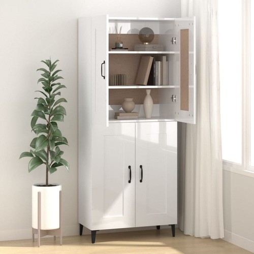 Sideboard Storage Cabinet Wooden Cupboard Buffet Highboard Side Cabinets vidaXL - Picture 32 of 46