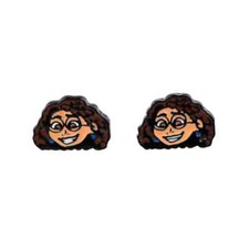 Encanto Mirabel Themed 1st QUALITY ENAMEL STUD EARRINGS APPROX. 1/2" IN BOX