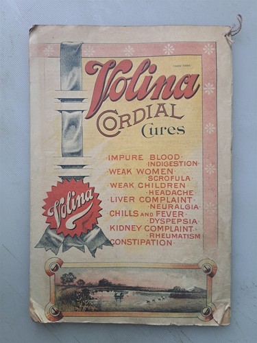 Volina Almanach 1887 - Volina Herzkuren, Patentmedizin - Bild 2 von 2