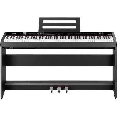 NUX NPK-20 Digitalpiano Schwarz + NUX NPS-1 Ständer für NPK-20 Schwarz | Neu