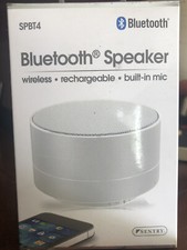 Silver Wireless Bluetooth Speaker Rechargeabl...