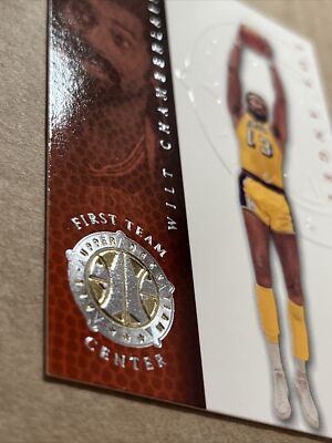 Wilt Chamberlain 2000 Upper Deck NBA Legends All Team First Team