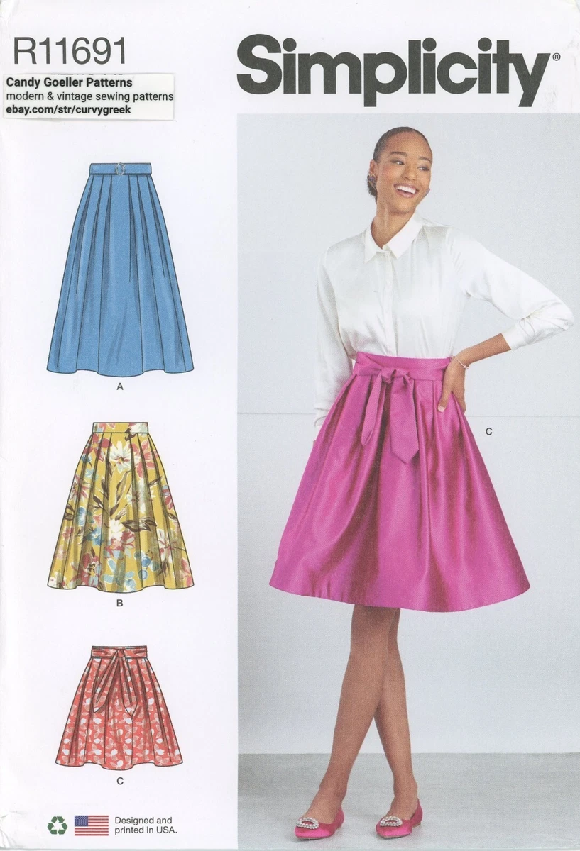 Gathered skirt with pockets cheap pattern