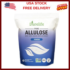 Allulose sweetener, 5 lb 100% Pure No Erythritol powdered Sugar Substitute, N...