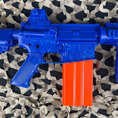 NEW REKT OPFOUR CO2 Powered Foam Dart Rifle - Blue (2278702) | eBay