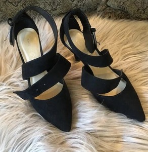 chinese laundry black strappy heels