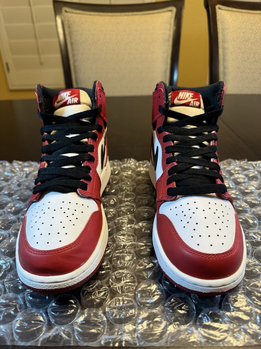 新品　NIKE AIR JORDAN 1 HIGH CHICAGO 2015 Nike Air Jordan 1 Retro High Chicago 2015 555088-101 Men's
