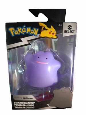 Pokémon Select Figur – Ditto Transparent, 7,5 Cm, Limitierte Edition, Offiziell Lizenziert