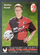 3498 Steffen Korell SC Freiburg 1996/97 autograph card original signed