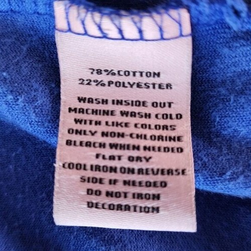 Juicy Couture Girls XL Track Jacket Velour Hoodie Zipper Glitter Rhinestone Blue - Picture 13 of 13