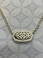 Kendra Scott Elisa Necklace Gold tone Filigree