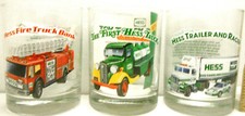 1996 Hess Gas Truck Glasses Set of 12 Tumblers Set 3 Each Same Design Never Used
