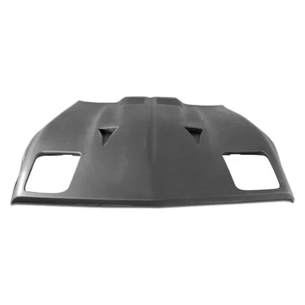 For Chevy Corvette 85-96 Duraflex Twin Turbo Style Fiberglass Hood Unpainted Foto 3 de 4