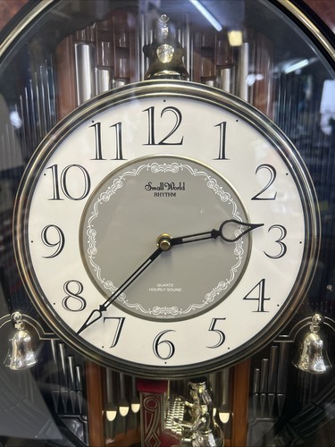 Small World Rhythm Wall Clock, Solo Organist Japan, Sound & Motion Works - READ - Picture 6 of 13