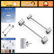 Adjustable Door Hinge Tool Set - 2-Piece Gap Wrench for Flag Hinges, 14-25mm