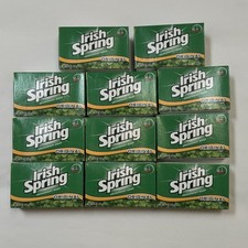 Irish Spring Old Formula Bar Soap Lot of 11 Original Scent 4 Oz No Flaxseed