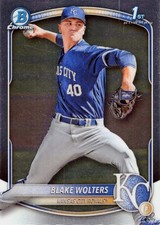 2025 Bowman #BCP-76 Blake Wolters Chrome Prospects