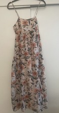 ULLA JOHNSON Astrid Dress Floral Print sz 2 GOOP 2022 Pre Fall Silk Blend