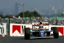 Alain Prost Williams Renault FW15C finished in 2nd place F1 World - Old Photo