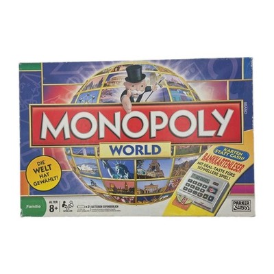 Monopoly World Brettspiel Familienspiel Hasbro Parker 2008 - Vollständig