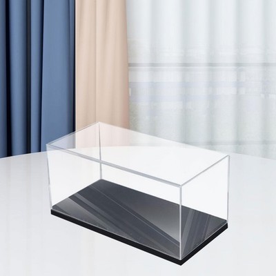 2-6er Pack Acryl Vitrine Aufbewahrung für Sammlerstücke Kleinspielzeug Mini