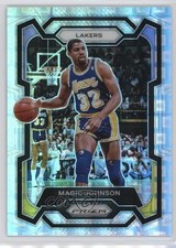 2023-24 Panini Prizm Premium Factory Set 46/150 Magic Johnson #185 HOF h3a