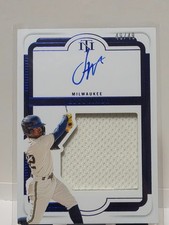 2025 National Treasures Jesus Made Silhouette Signatures Jersey Blue Auto #/49