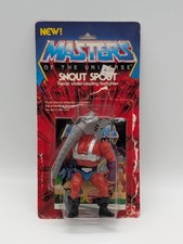 K24i05742 SNOUT SPOUT MOC MINT ON SEALED CARD HE-MAN 1985 MOTU VINTAGE FIGURE