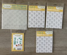 Taylored Expressions Dutch Garden Stencils And Foilables