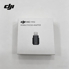 DJI Mic Mini Mobile Phone Adapter for iPhone 14/13/12/11/XS MAX/XR/8/7 100 New