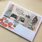 Isle of Man FDC 2005 Celebration Reflection WWII 1945 Msheet First Day Cover U/A