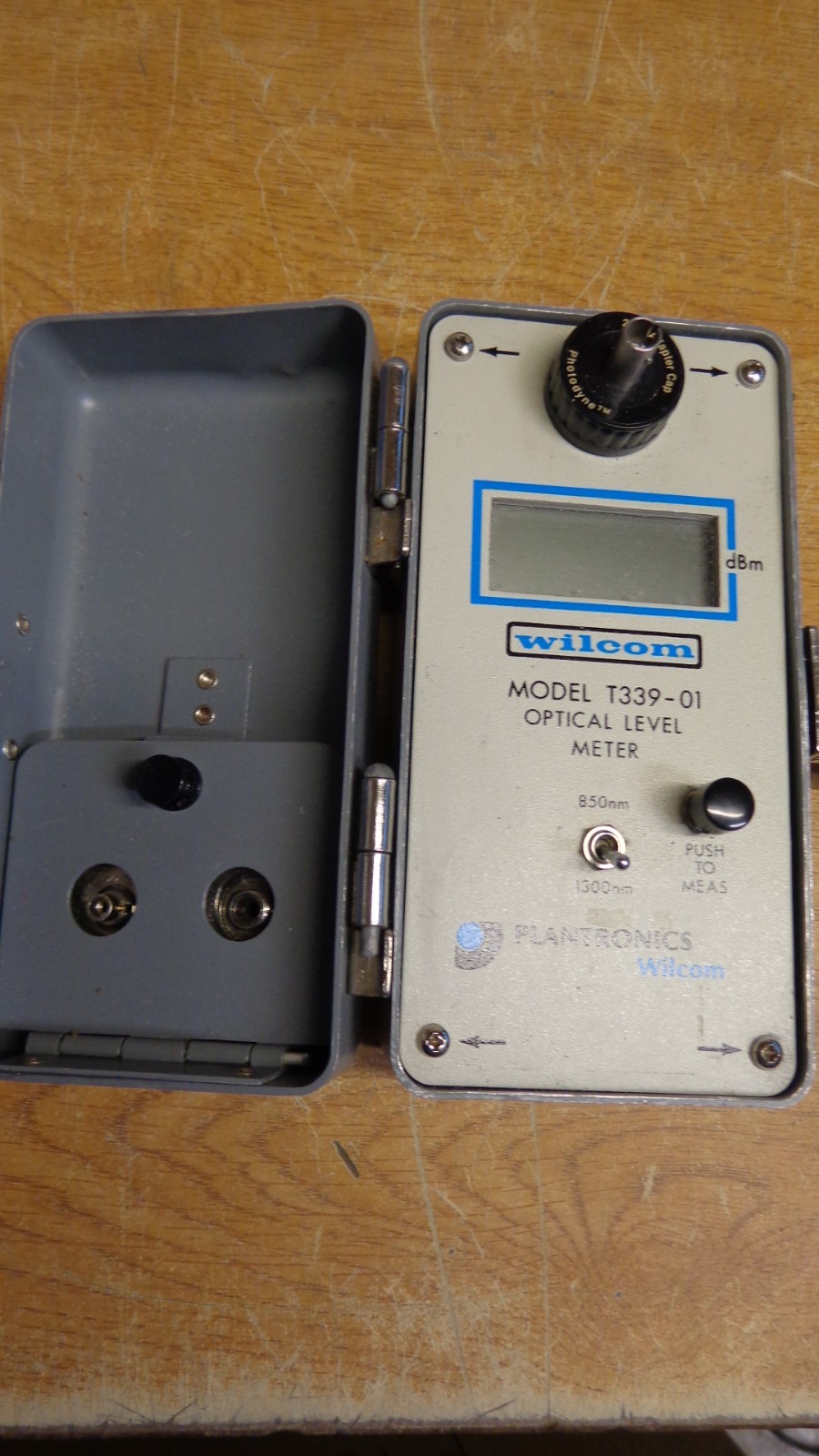 Plantronics Wilcom Model T339-01B Optical Level Meter