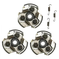 47cc 49cc 50cc Centrifugal Clutch Pad for 2 Storke Pocket Medium(3PCS) Gray