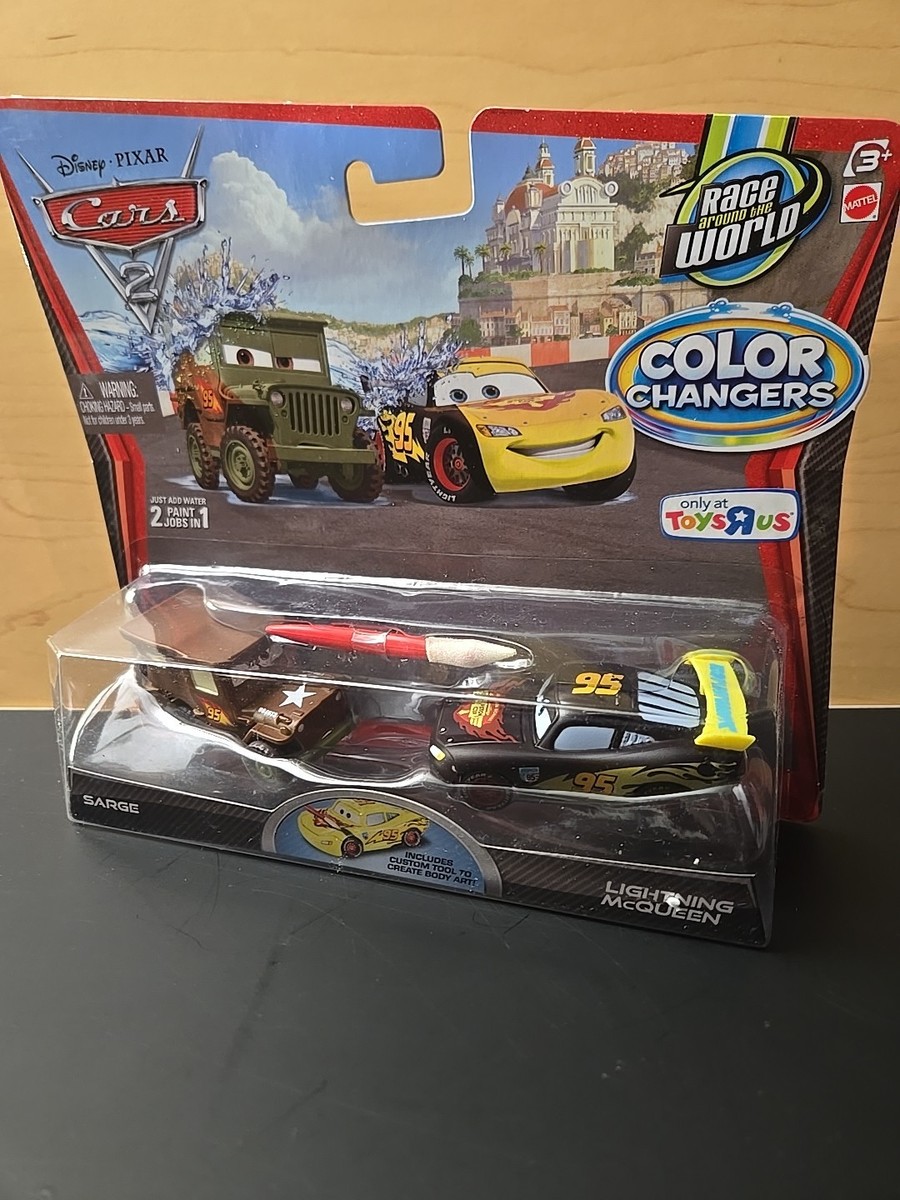Disney Pixar Cars Color Changers 2 Pack Lightning McQueen and