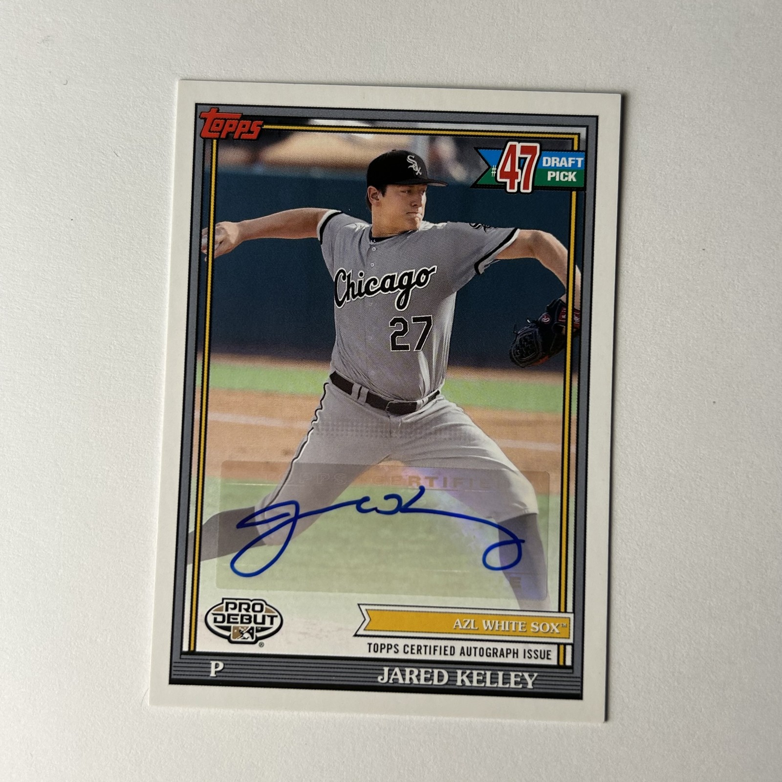 2021 Topps Pro Debut - Jared Kelley #PD-171 Autographs (AU, RC)