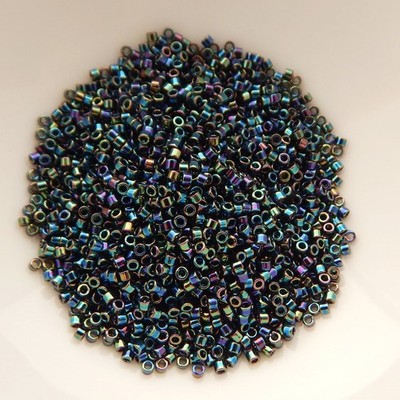 11/o Delica Beads Medium Blue Iris 5g Miyuki Cylinder DB005 DB0005