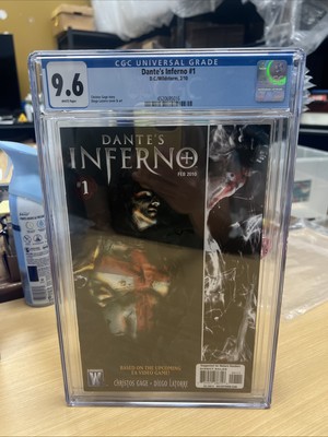DC Wildstorm Comics Dante's Inferno NM-/M 2009 Grade 9.6