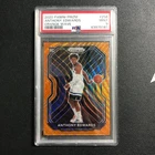 2020-21 Panini Prizm NBA Anthony Edwards RC Orange Wave /60 PSA 9 Timberwolves