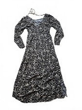Vintage/90s Grunge Vibe SONOMA Floral Maternity Maxi Dress Size S