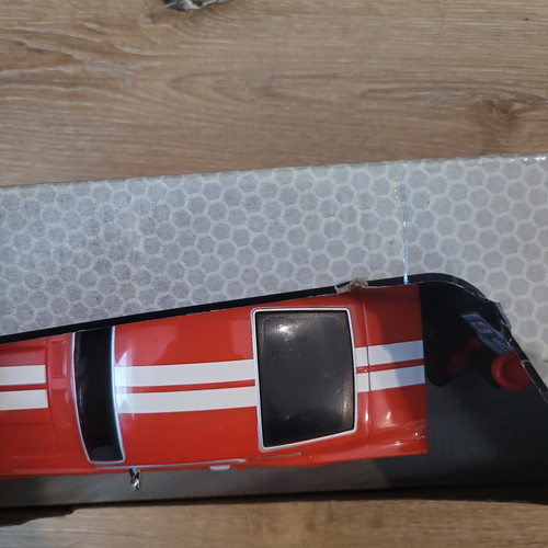 Maisto Tech R/C 1967 Ford Mustang GT Red with White Stripes 1:24 49MHZ SS - Picture 11 of 15