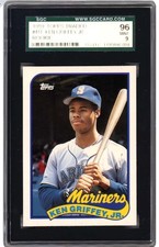 MLB Graded Lot  Cal Ripken RC Ken Griffey Jr RC Phil Niekro/Nolan Ryan