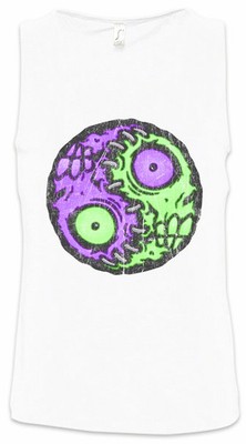Zombie Yin Yang Herren Tank Top Walkers Zombies Walking Brain Brains China Dead