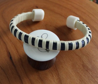 Nantucket Basket Style Cuff Bracelet ~ New ~ Artisan Hand Made ~