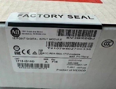 AB 1715-IB16D Factory Sealed New Original 1715 IB16D Free Shipping US